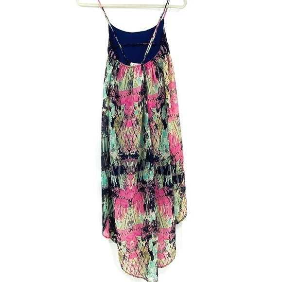 Everly Criss-cross back Midi Halter Dress Sz S - Picture 3 of 13